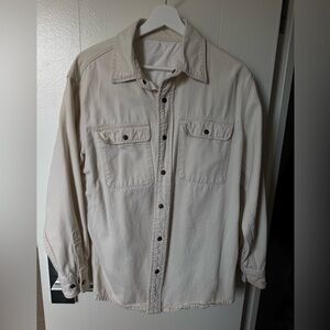 Brandy melville cotton shirt jacket